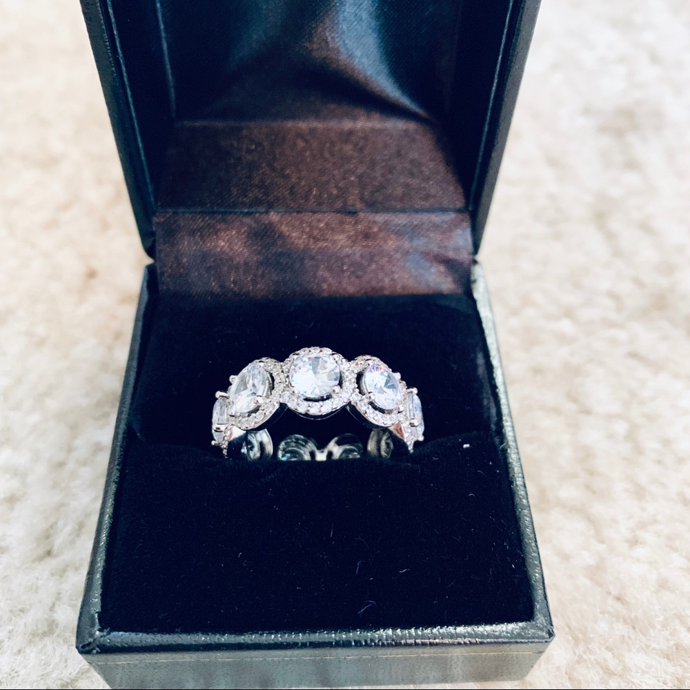 Stunning New CZ eternity band 6,7,8,